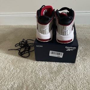 Selling My Nike Uptempo , Size 12 , Black Red and white